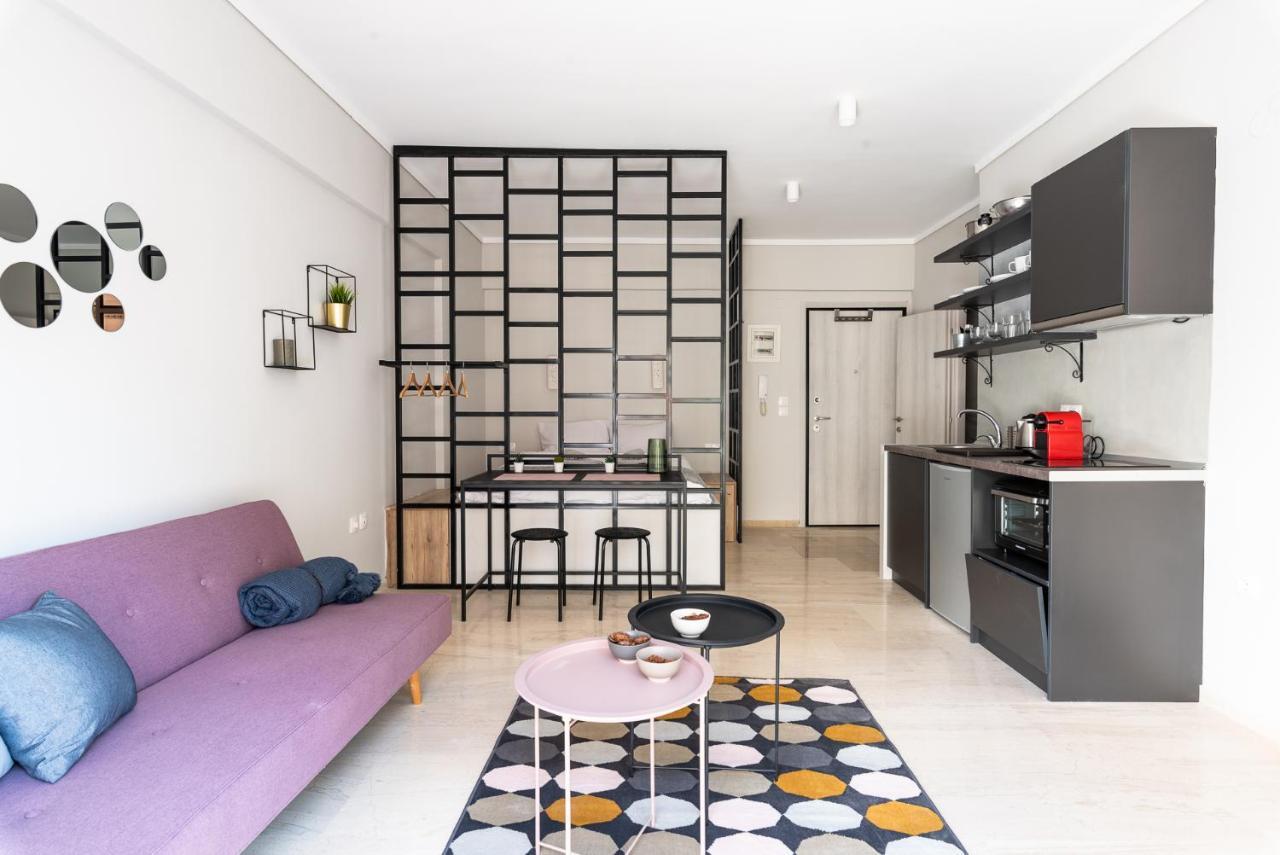 Modern Studio Close To Waterfront Thessaloniki Exterior photo